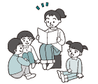 イラスト:おはなし会