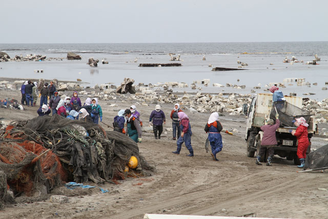 岩手県栽培漁業協会種市事業所 物産館 海浜公園
