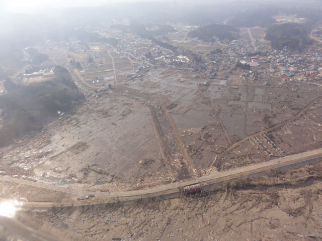 Iwate emergency rescue helicopter / Himekami / Aerial photography / Aerial photograph