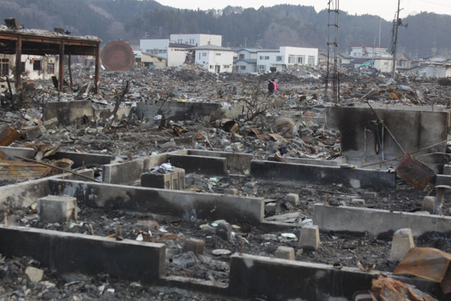 平成23年3月31日 八幡町周辺 大沢 八幡町周辺