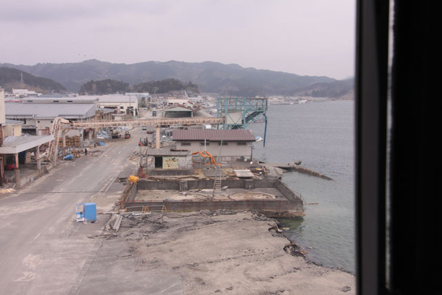 平成23年4月11日 陸自ヘリから撮影 空撮