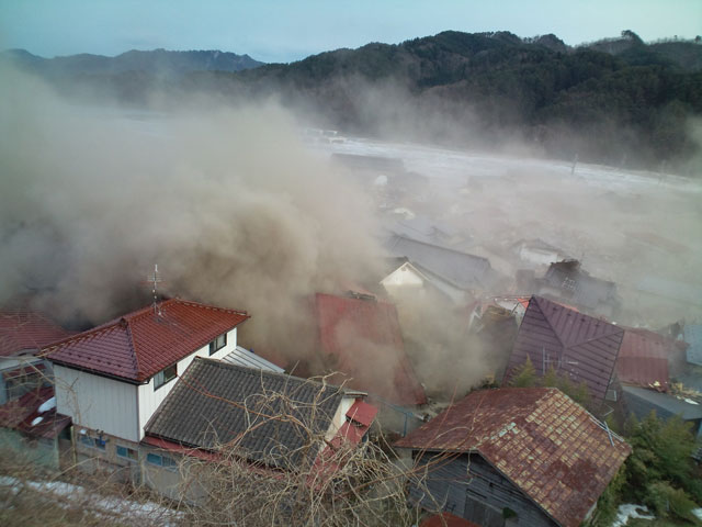 山田地区長崎 役場周辺 大沢地区
