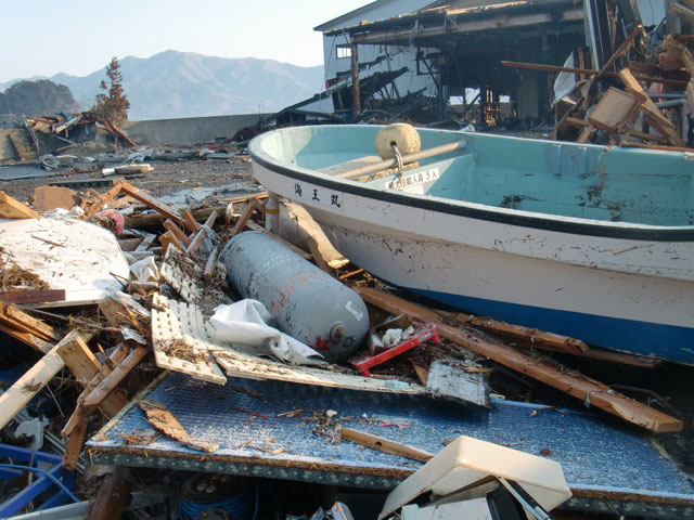 農林課提供 平成23年3月12日 地震