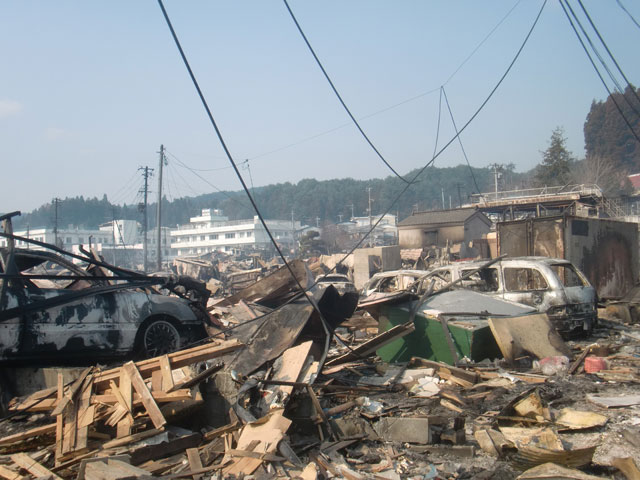 農林課提供 平成23年3月12日 地震