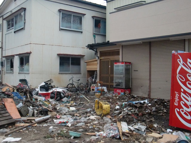 農林課提供 平成23年3月12日 地震