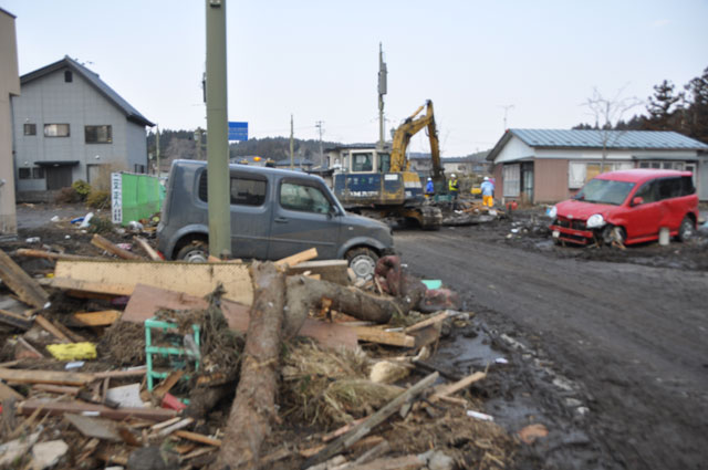 久慈支部 平成23年3月13日 野田村の被害