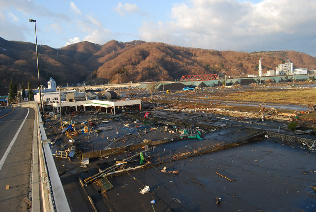 釜石 青紀土木 平成23年3月12日
