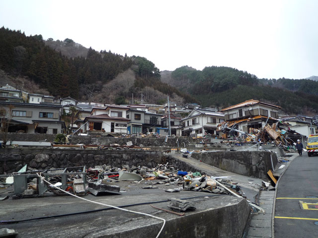 青紀土木 津波災害 唐丹方面