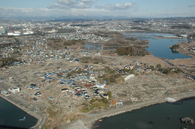 Aerial photograph / Photograpy by Japan Self-Defense Forces
