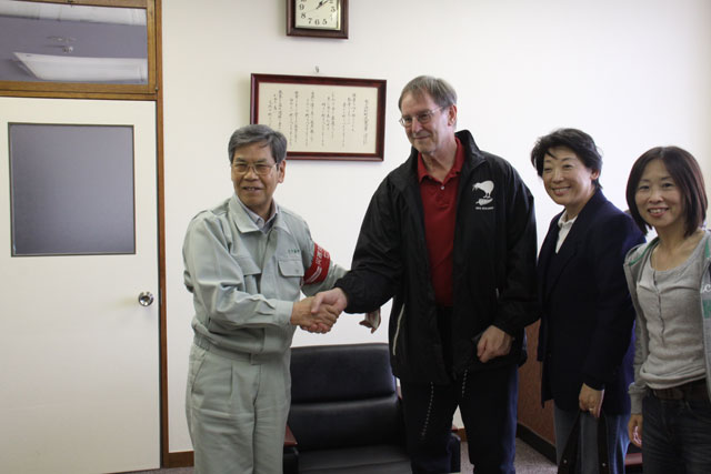 海外 被災地 視察 ニュージーランド大使