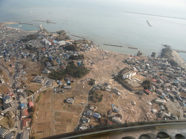 町民からの写真提供 2011年3月13日