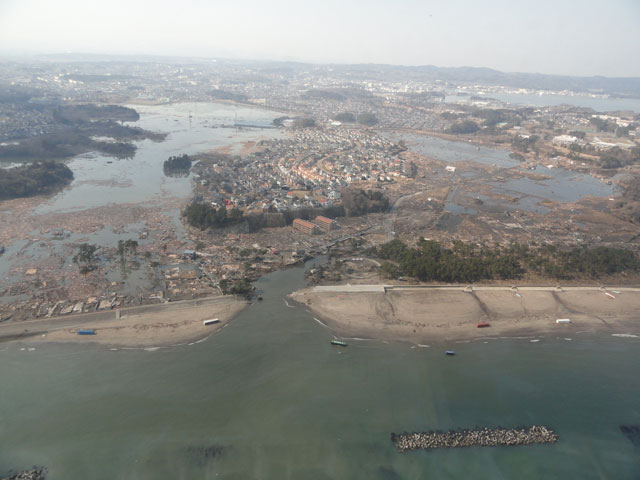 町民からの写真提供 2011年3月13日