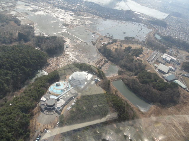 町民からの写真提供 2011年3月13日