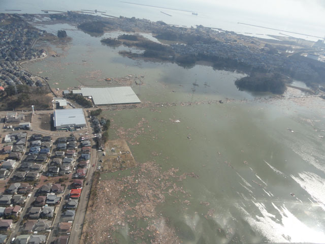 町民からの写真提供 2011年3月13日