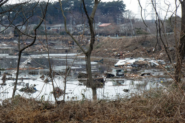 町民からの写真提供 震災