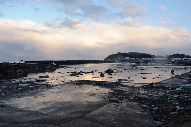 Offered pfotograph by townsperson Earthquake / 11 Mar / 16:00~17:46 / Yoshidahama