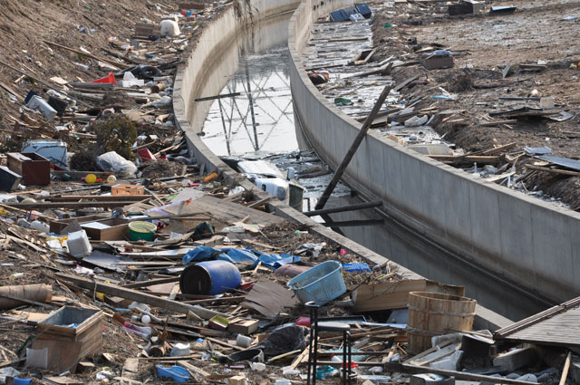 町民からの写真提供 震災 3月29日 前塚浜~代ヶ崎火力前