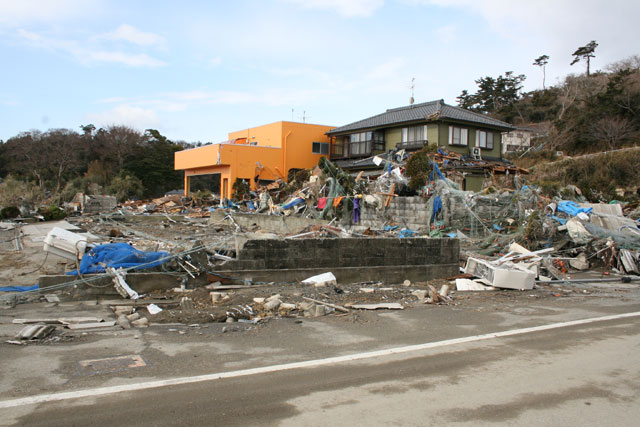 Earthquake / Shichigahama / Fire station