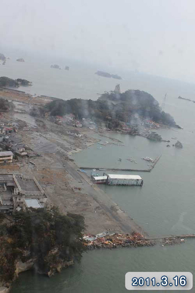 海岸 空撮 航空写真 浦戸諸島 野々島