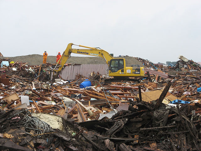 Wakabayashi / Rubble / Clearance working