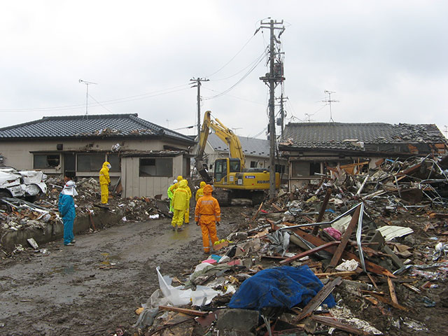 Wakabayashi / Rubble / Clearance working