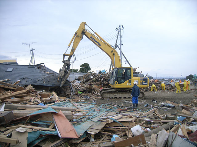 Wakabayashi / Rubble / Clearance working