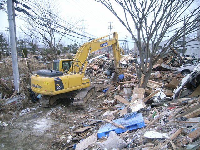Wakabayashi / Rubble / Clearance working