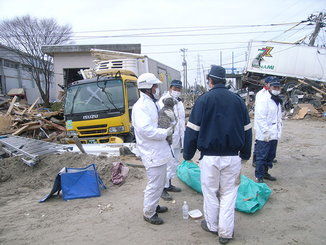 Wakabayashi / Rubble / Clearance working