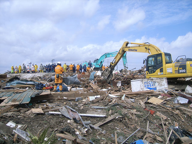 Wakabayashi / Rubble / Clearance working