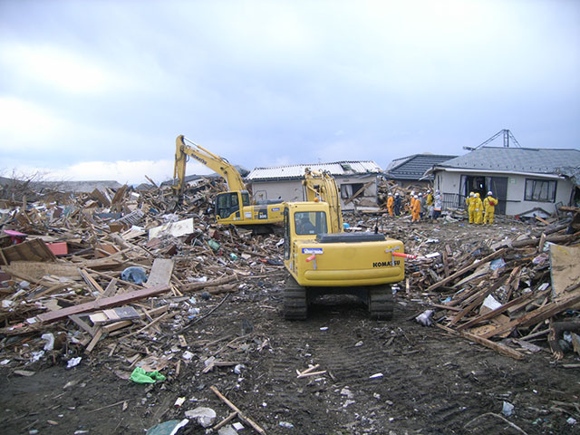 Wakabayashi / Rubble / Clearance working