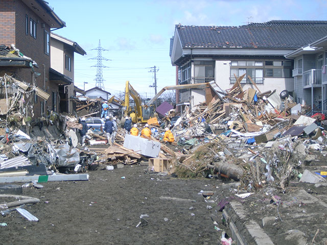 Wakabayashi / Rubble / Clearance working