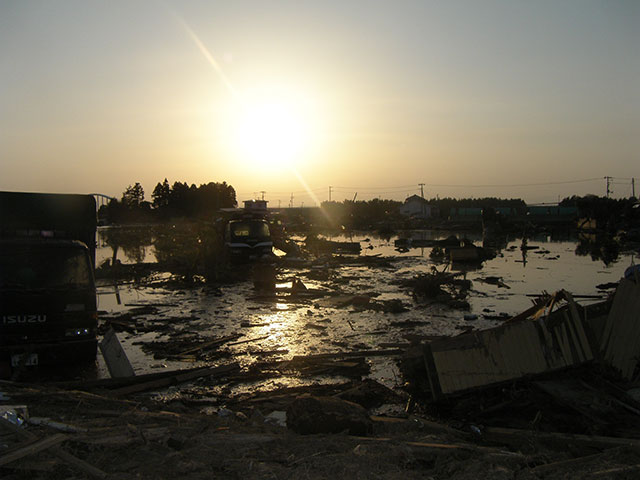 Wakabayashi / Municipal road / Damage