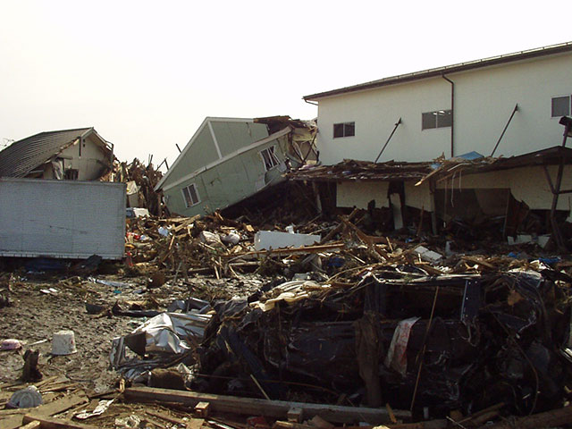 Wakabayashi / Municipal road / Damage