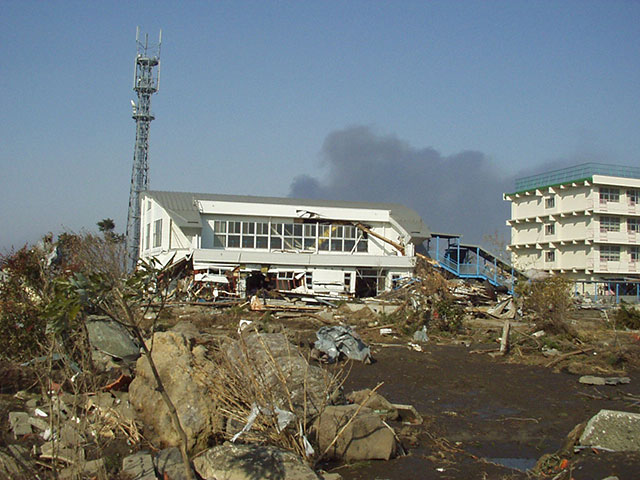 Wakabayashi / Municipal road / Damage