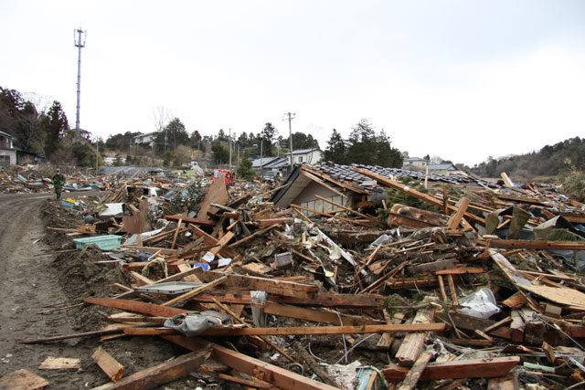 被災 海岸 大戸浜