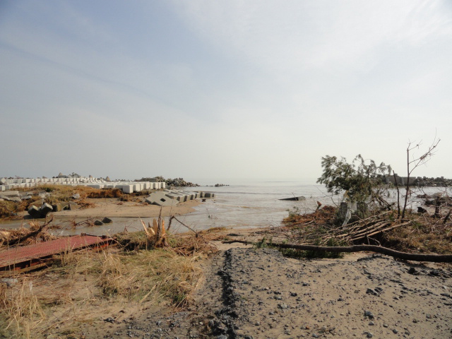 海岸 Ｓ２ブロックヤード 中浜海岸Ｓ１号  
