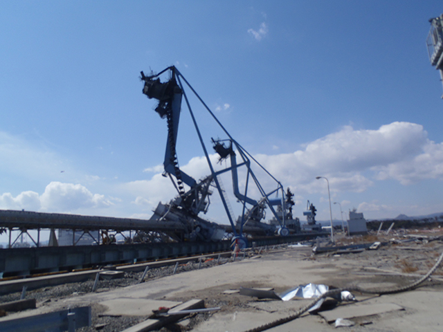 港湾 5号ふ頭-14m岸壁背後