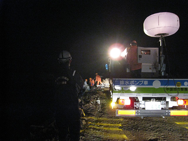 名取市 閖上 排水ポンプ