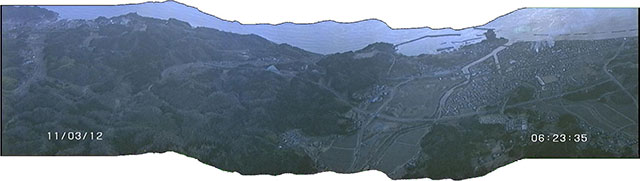 久之浜港 連続写真 撮影日３月１２日