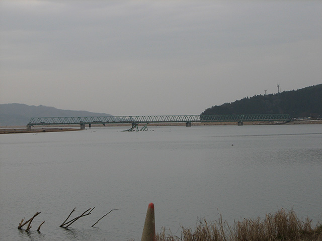 釜谷 被害 河川 橋