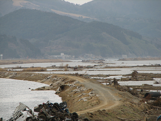 新町裏 被害 河川