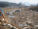 Iwate Yamada Orikasa area / Photograph of before and after earthquake