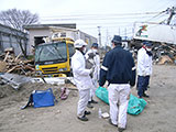Miyagi Sendai Wakabayashi / Rubble / Clearance working